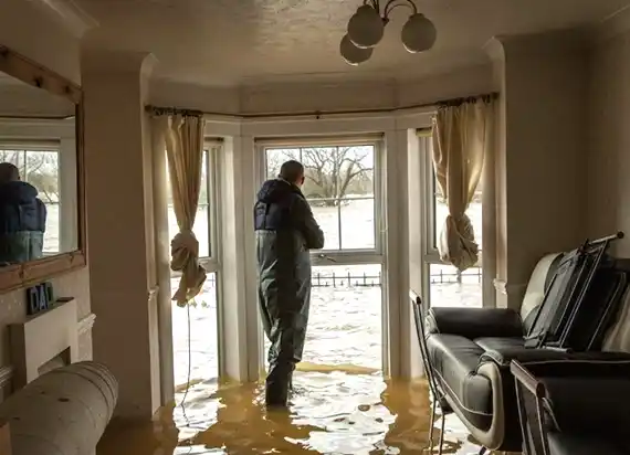 water damage restoration service Kapaau